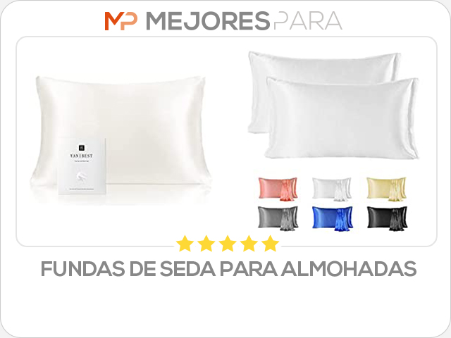 fundas de seda para almohadas