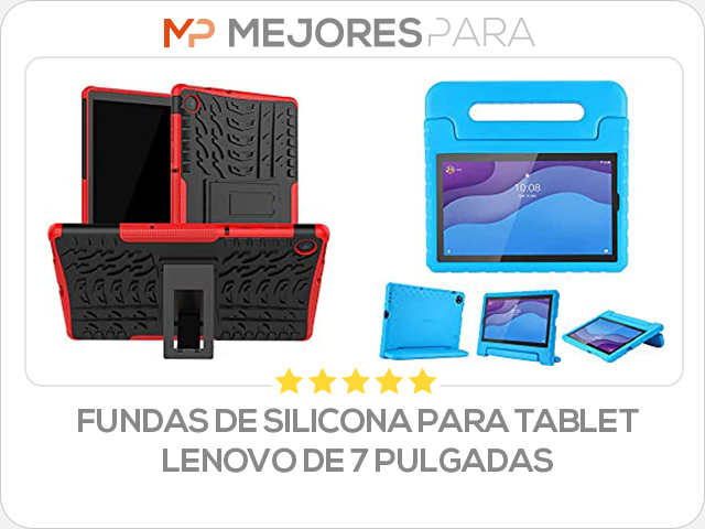 fundas de silicona para tablet lenovo de 7 pulgadas