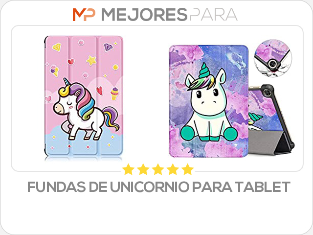 fundas de unicornio para tablet