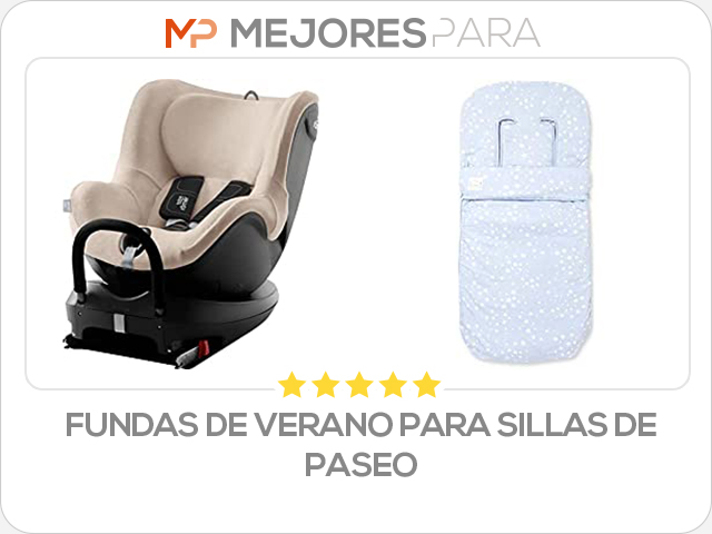 fundas de verano para sillas de paseo