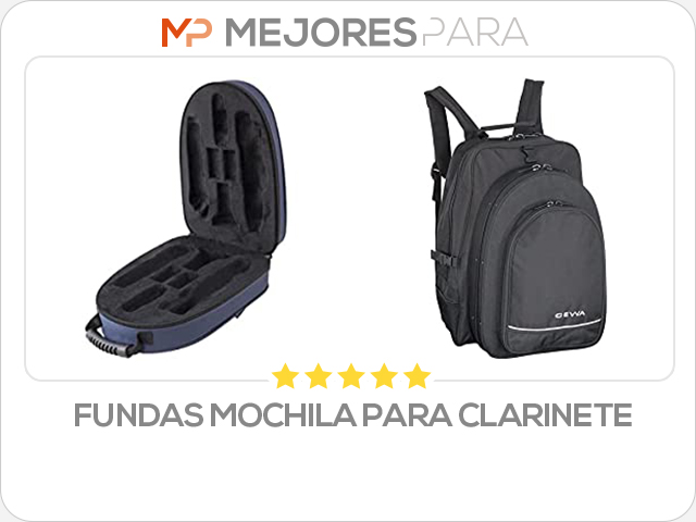 fundas mochila para clarinete