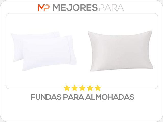 fundas para almohadas