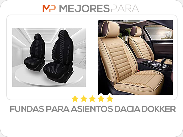 fundas para asientos dacia dokker