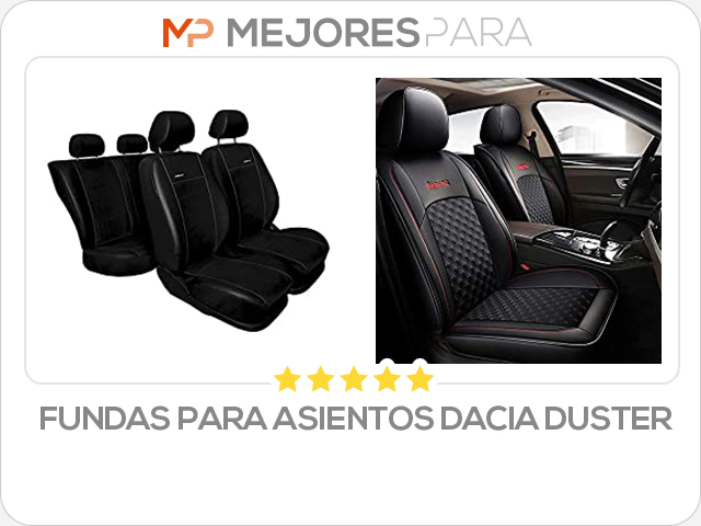 fundas para asientos dacia duster