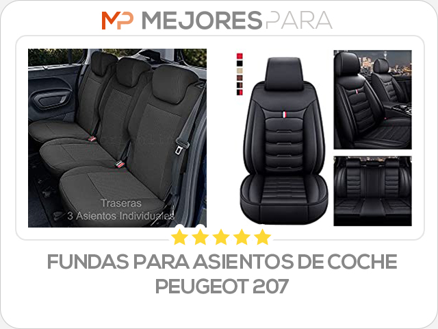 fundas para asientos de coche peugeot 207