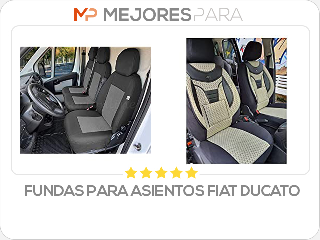 fundas para asientos fiat ducato