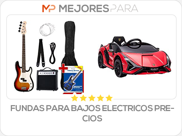 fundas para bajos electricos precios