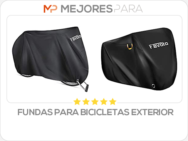 fundas para bicicletas exterior