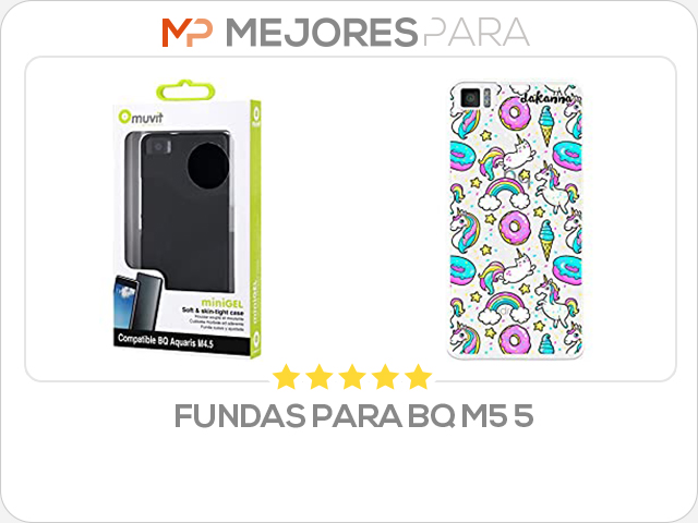 fundas para bq m5 5