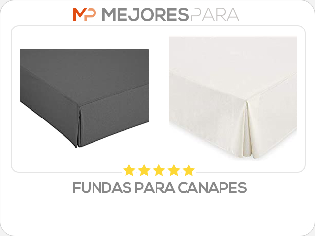 fundas para canapes