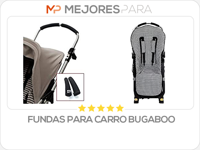 fundas para carro bugaboo