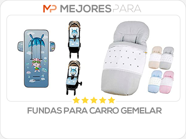 fundas para carro gemelar