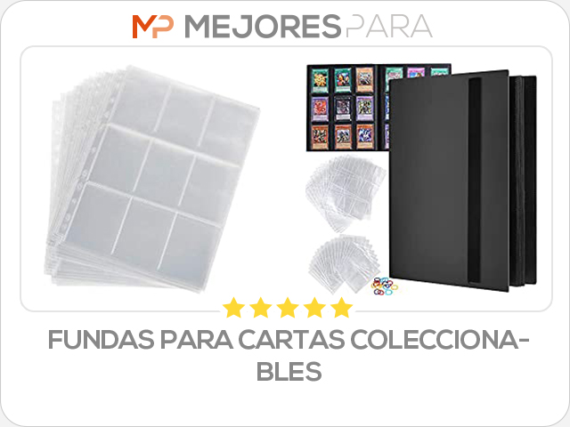 fundas para cartas coleccionables