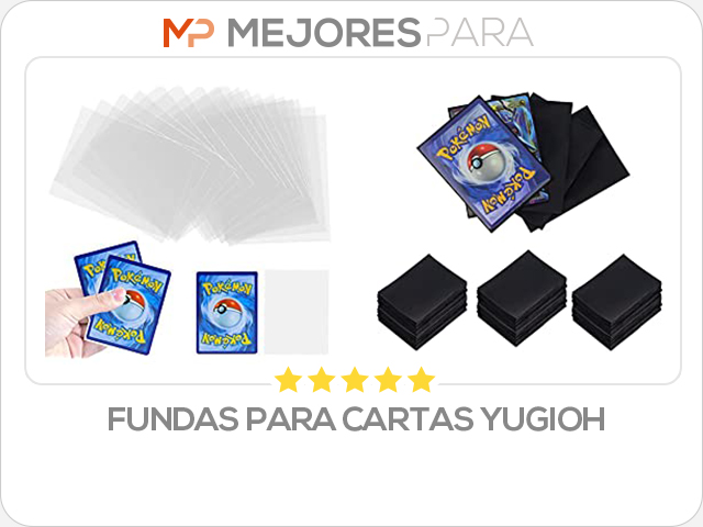 fundas para cartas yugioh