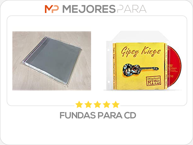 fundas para cd