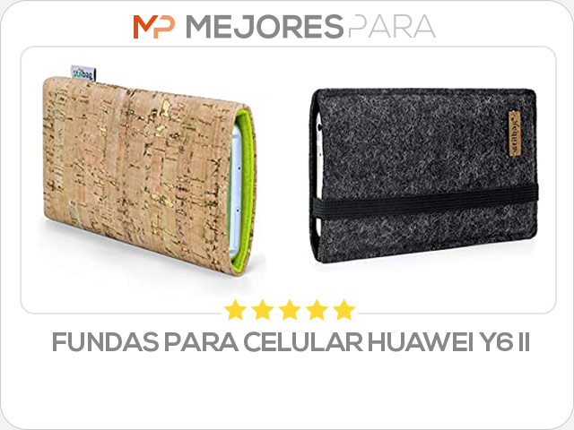 fundas para celular huawei y6 ii