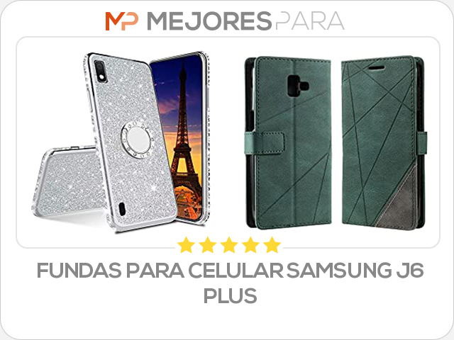 fundas para celular samsung j6 plus