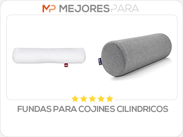 fundas para cojines cilindricos