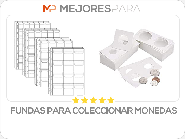 fundas para coleccionar monedas