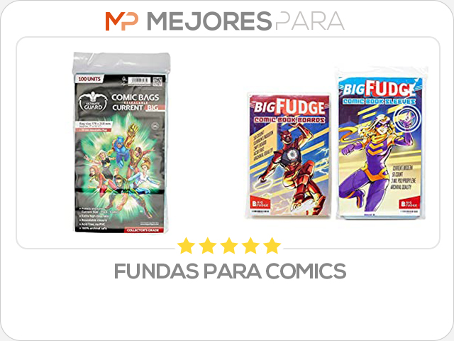 fundas para comics