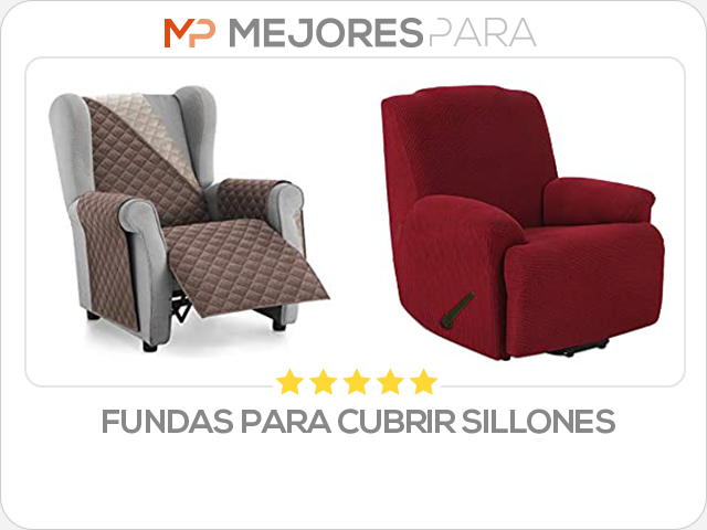 fundas para cubrir sillones