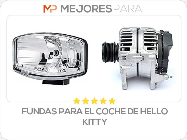 fundas para el coche de hello kitty