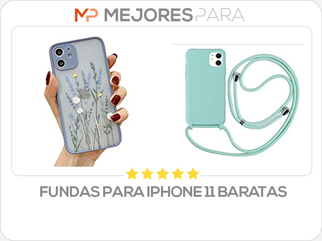 fundas para iphone 11 baratas