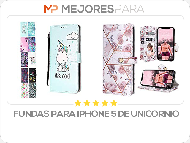 fundas para iphone 5 de unicornio