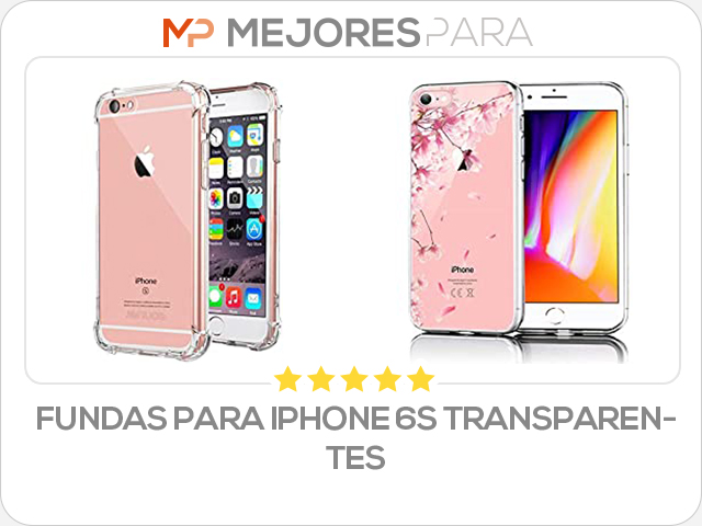 fundas para iphone 6s transparentes