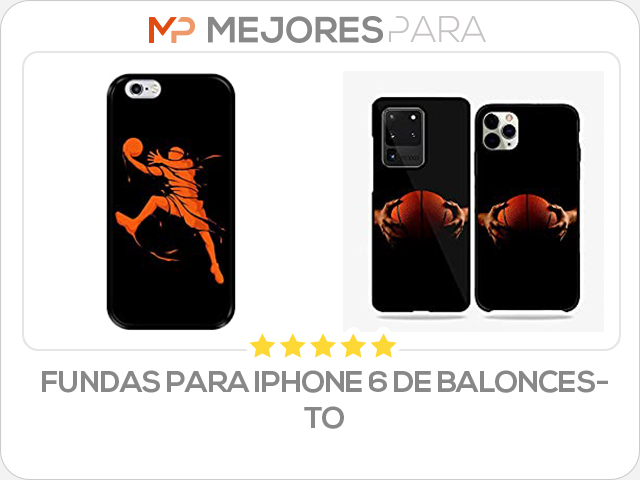 fundas para iphone 6 de baloncesto