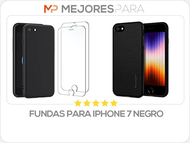 fundas para iphone 7 negro