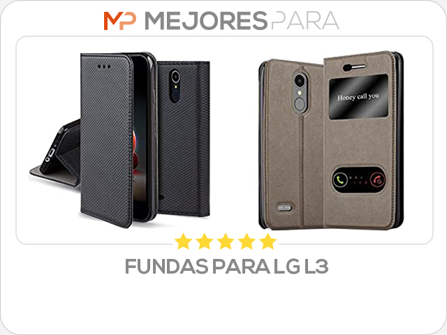 fundas para lg l3