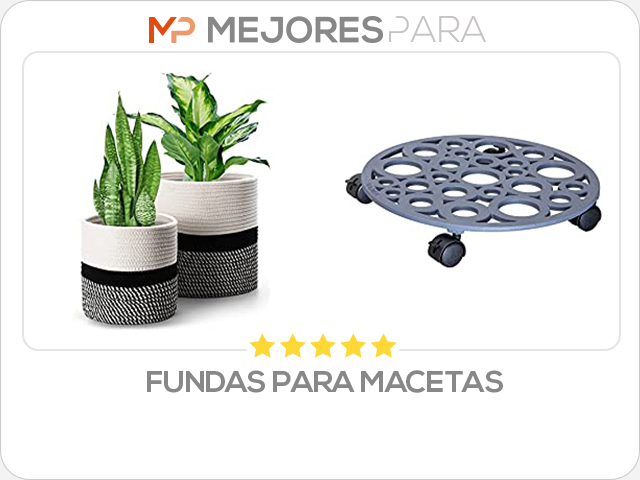 fundas para macetas