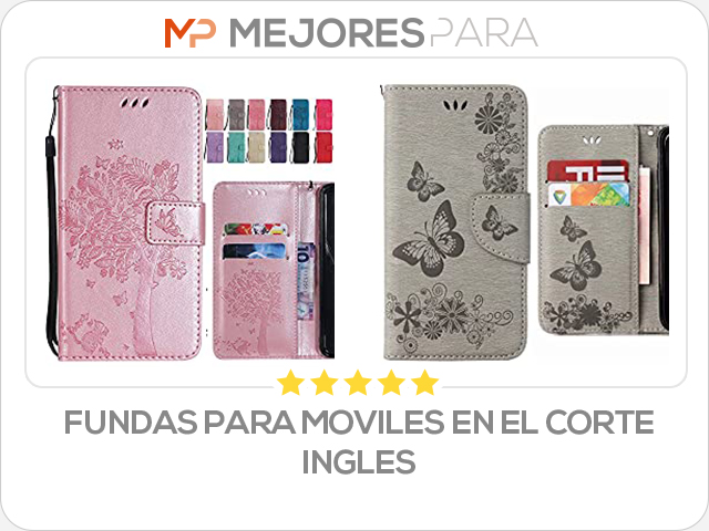 fundas para moviles en el corte ingles