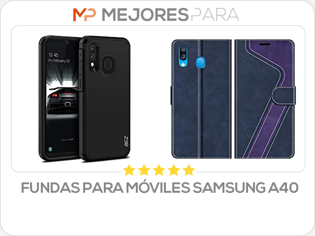 fundas para móviles samsung a40