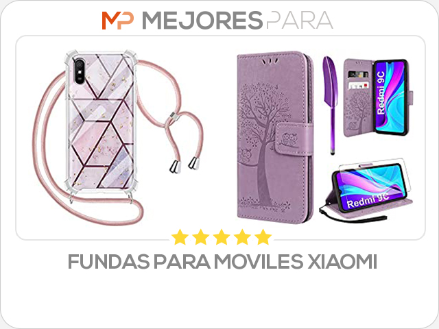 fundas para moviles xiaomi