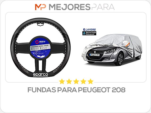 fundas para peugeot 208