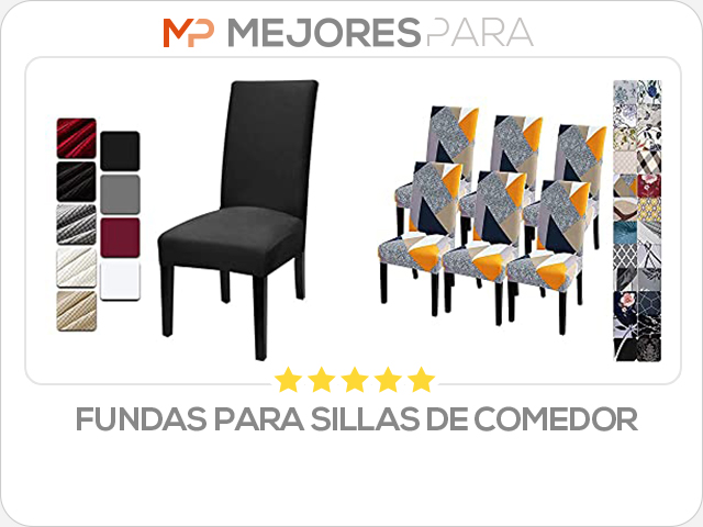 fundas para sillas de comedor