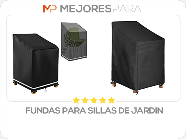 fundas para sillas de jardin