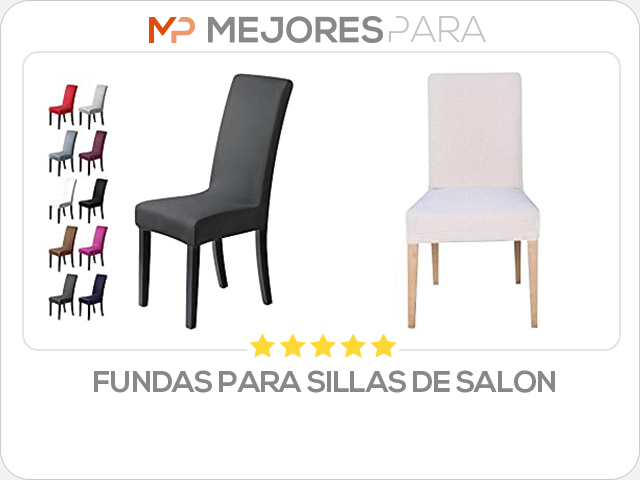 fundas para sillas de salon