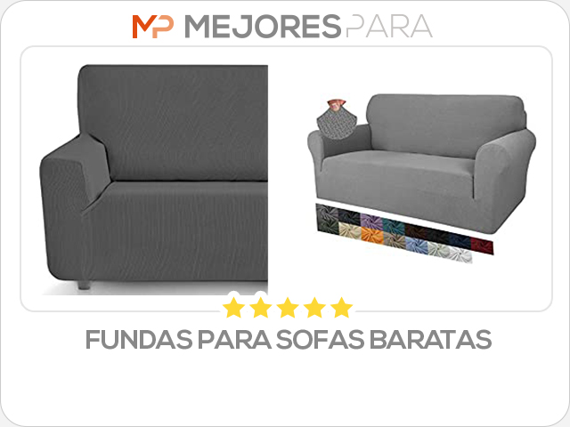 fundas para sofas baratas