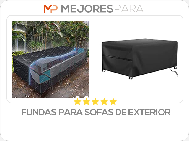 fundas para sofas de exterior