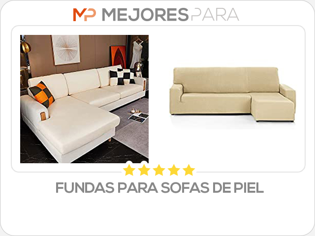 fundas para sofas de piel