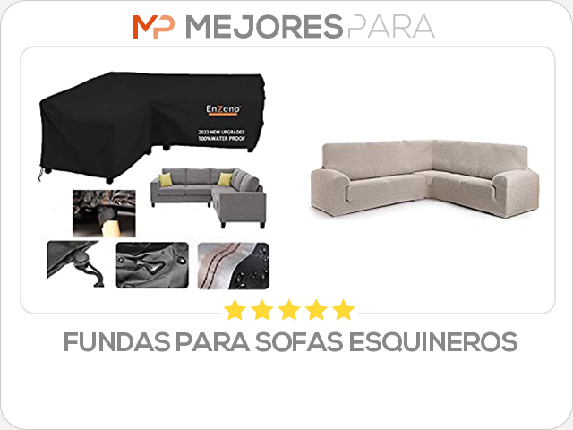 fundas para sofas esquineros