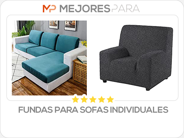 fundas para sofas individuales