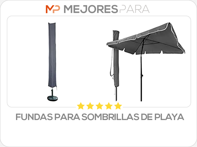 fundas para sombrillas de playa