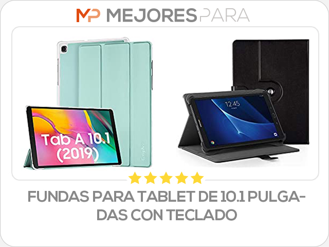 fundas para tablet de 10.1 pulgadas con teclado