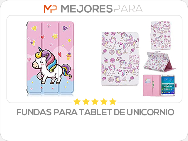 fundas para tablet de unicornio