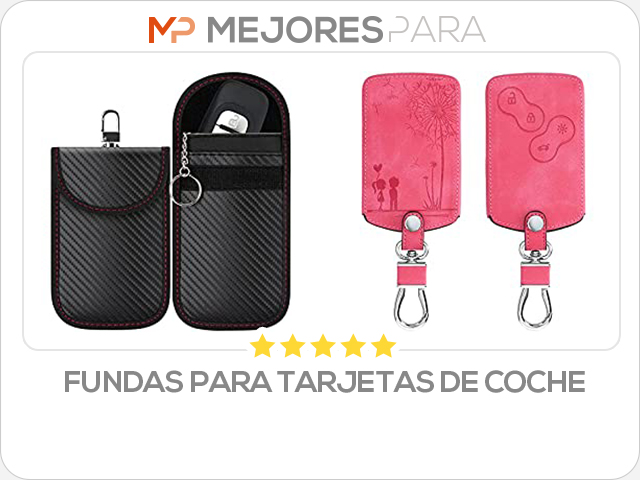 fundas para tarjetas de coche