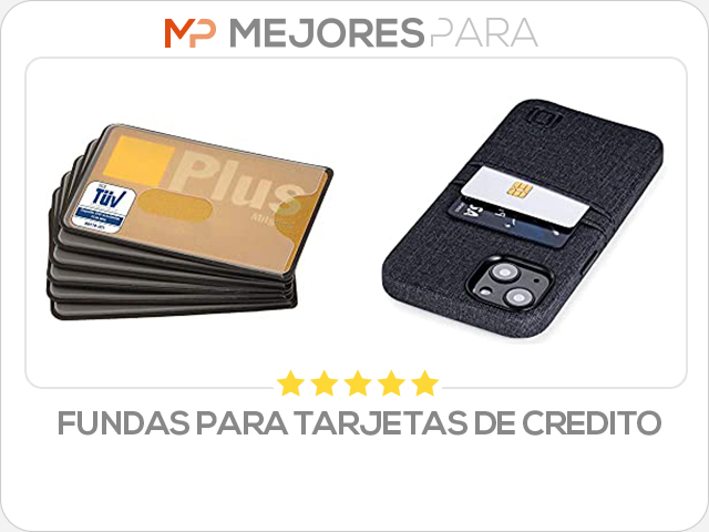 fundas para tarjetas de credito